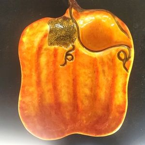 Pumpkin plate